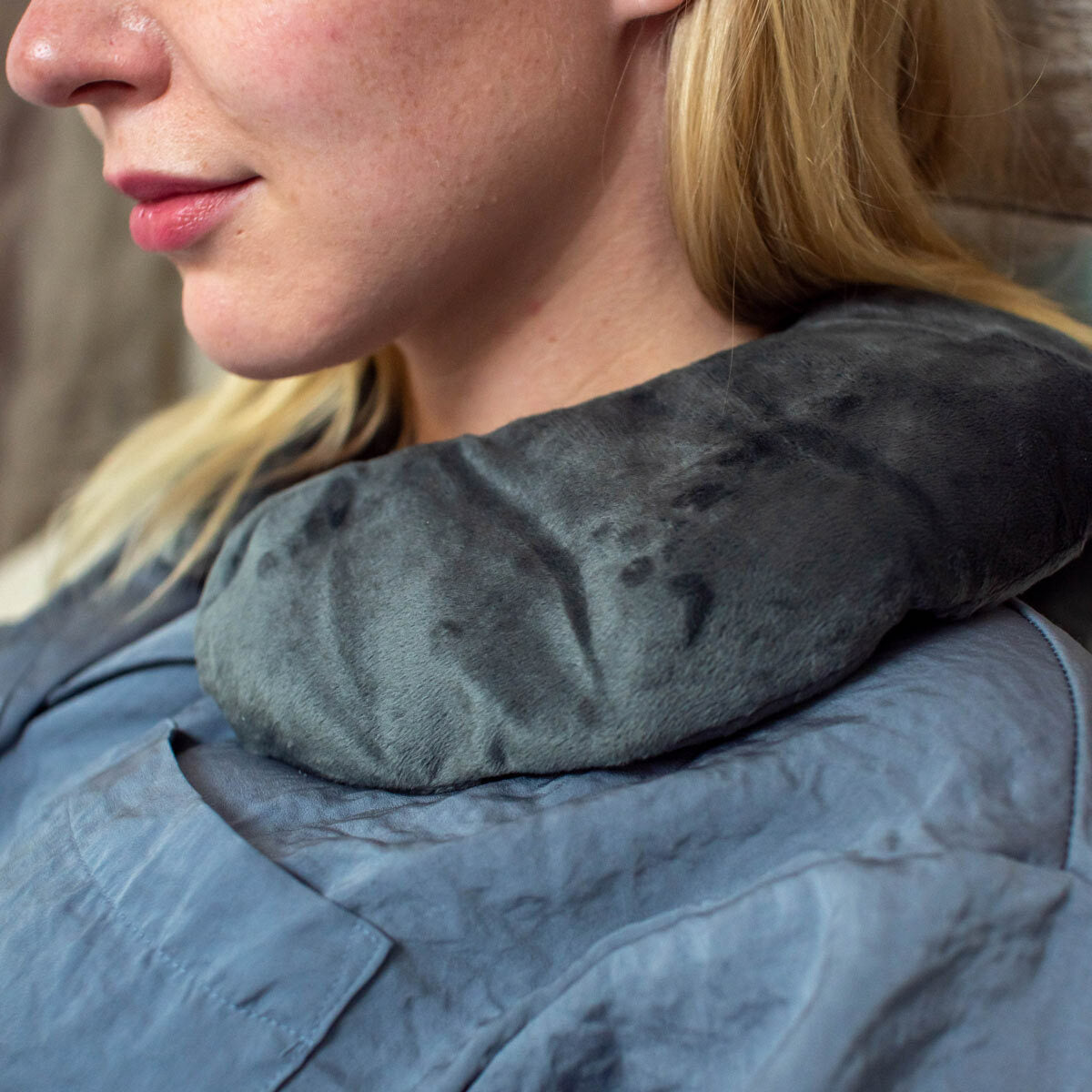 
              Polar Night weighted neck pillow