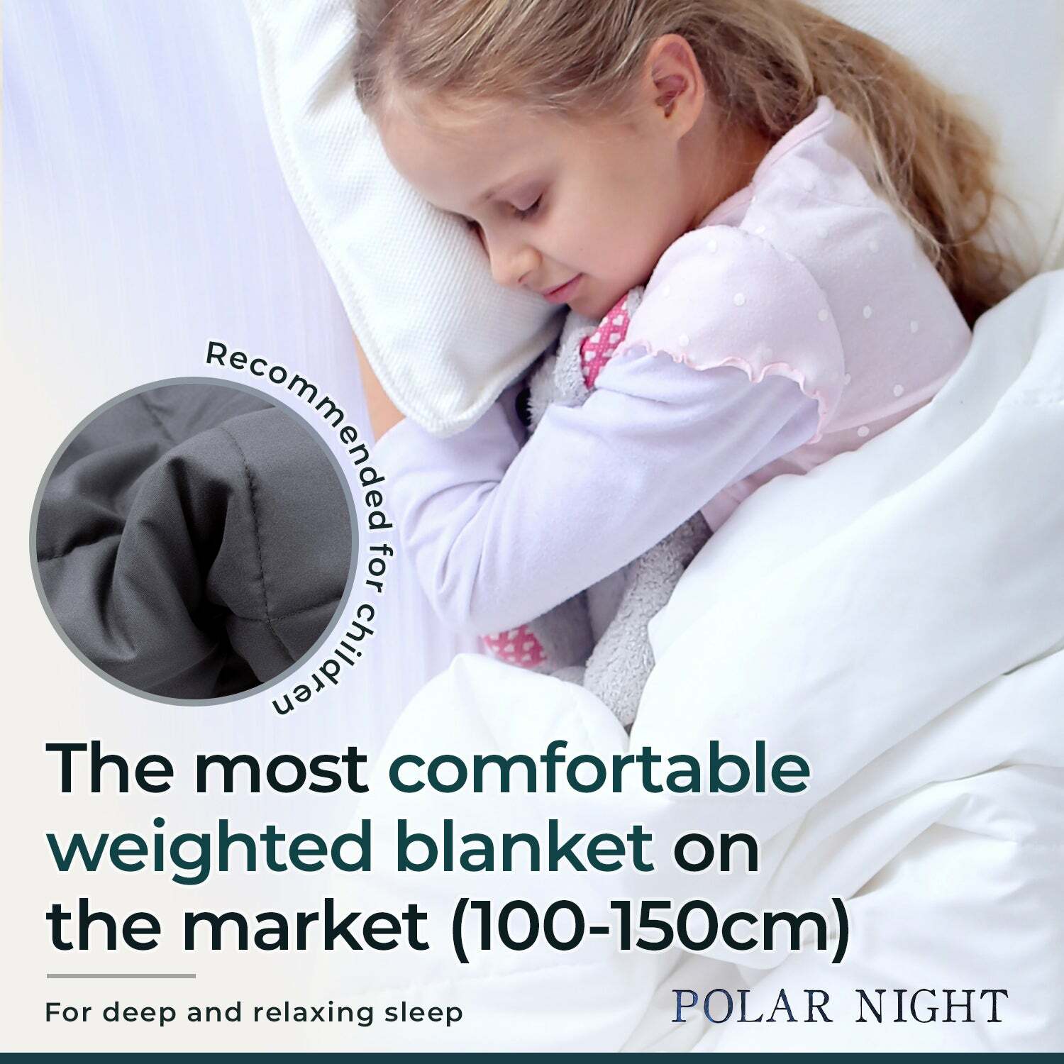 Polar Night Weighted Blanket 3-5kg, 100x150cm (cotton) - 59,90 EUR - Polar  Night